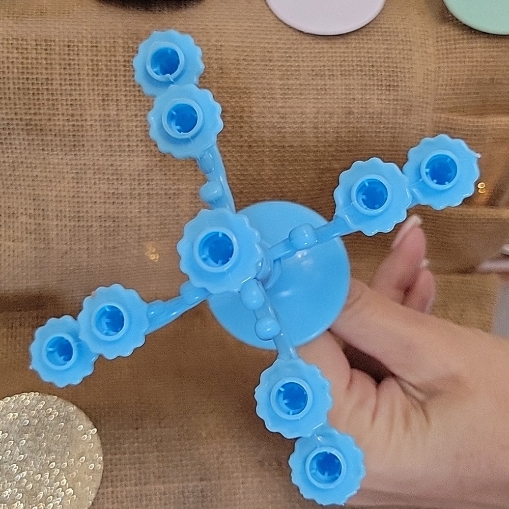 EXPANDABLE CANDLE HOLDER CAKE TOPPER, CHOICE OF COLOR - Picture 6 of 10